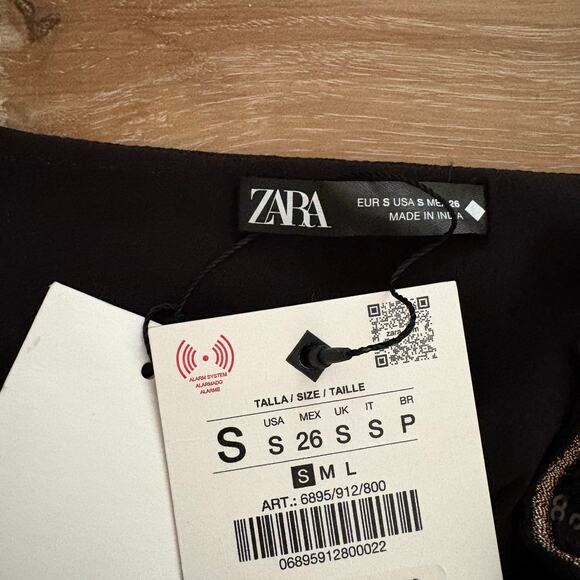 Zara Embroidered Beaded Sequin Cape Jacket 6895/912 S - Picture 2 of 12